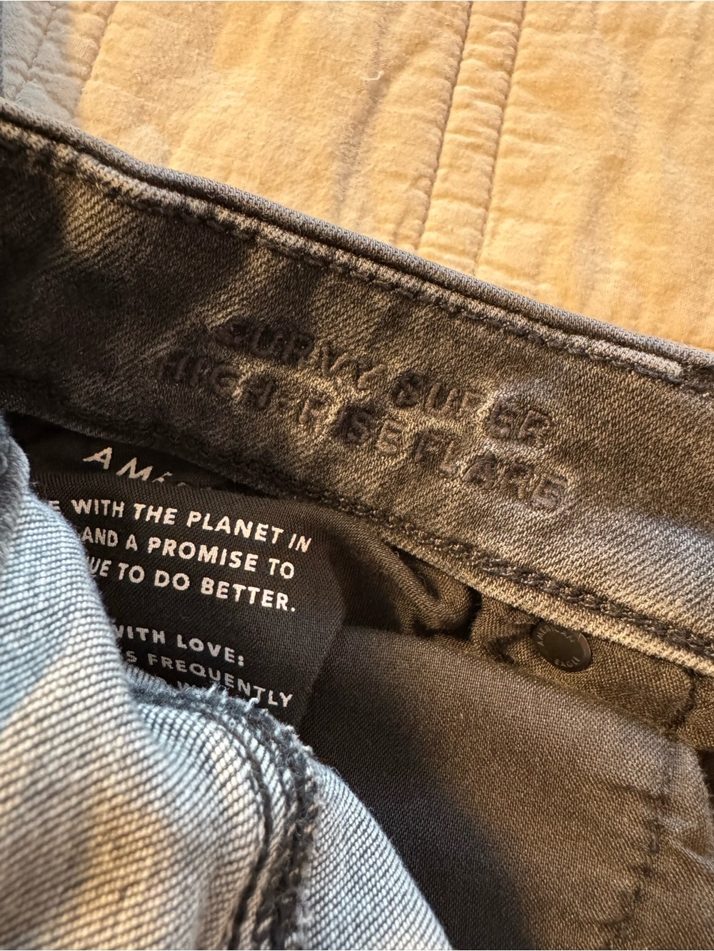American Eagle high rise flare jeans - Picture 6 of 11